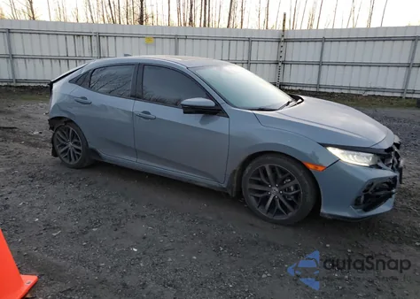 2020 Honda Civic Sport Touring z USA, uszkodzony, nr VIN SHHFK7H95LU412869